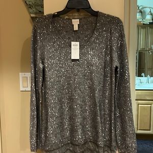 Chicos size 1 : Silver-grey sweater